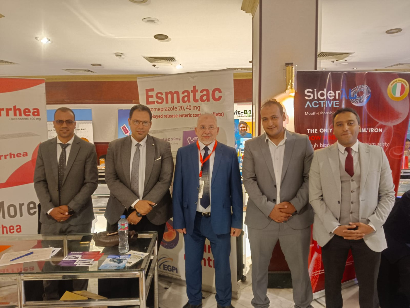1st day of klrc conf with Dr. M. enaba and Dr. Reda helmy