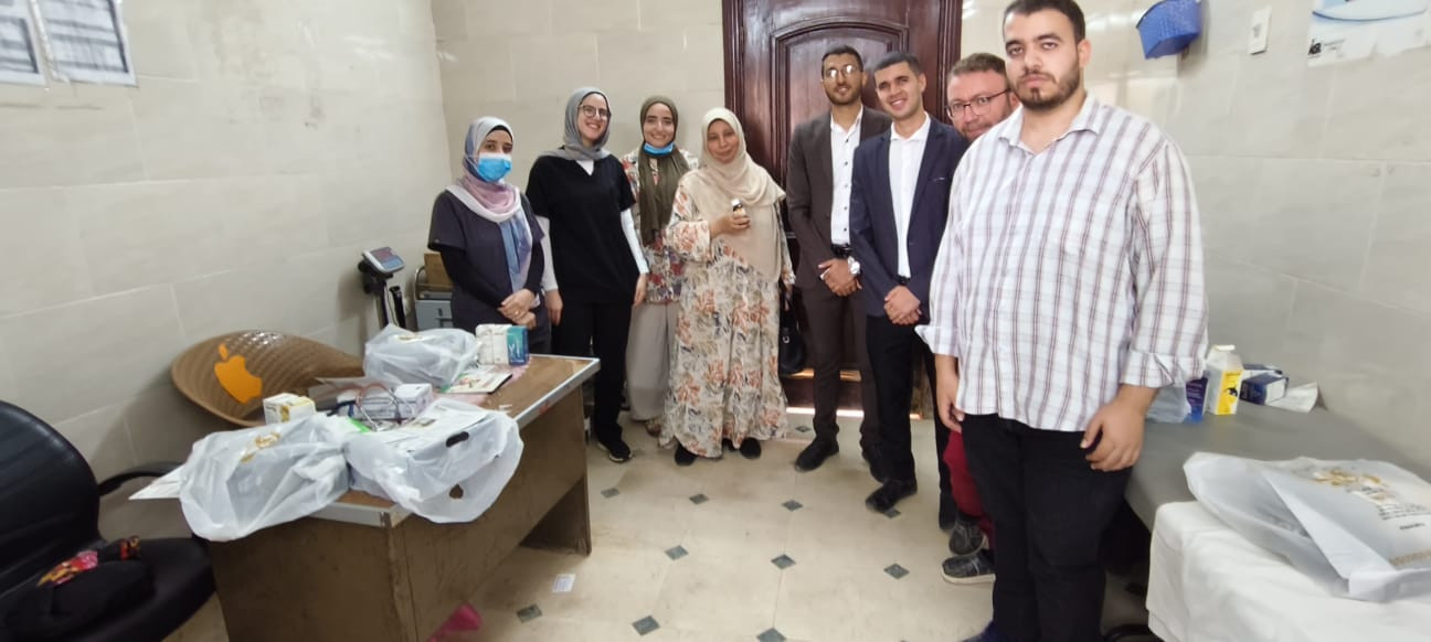 Group Meeting at El Hawamdia General Hospital.. PEDIA doctors  With line Pedia 2  co-operation